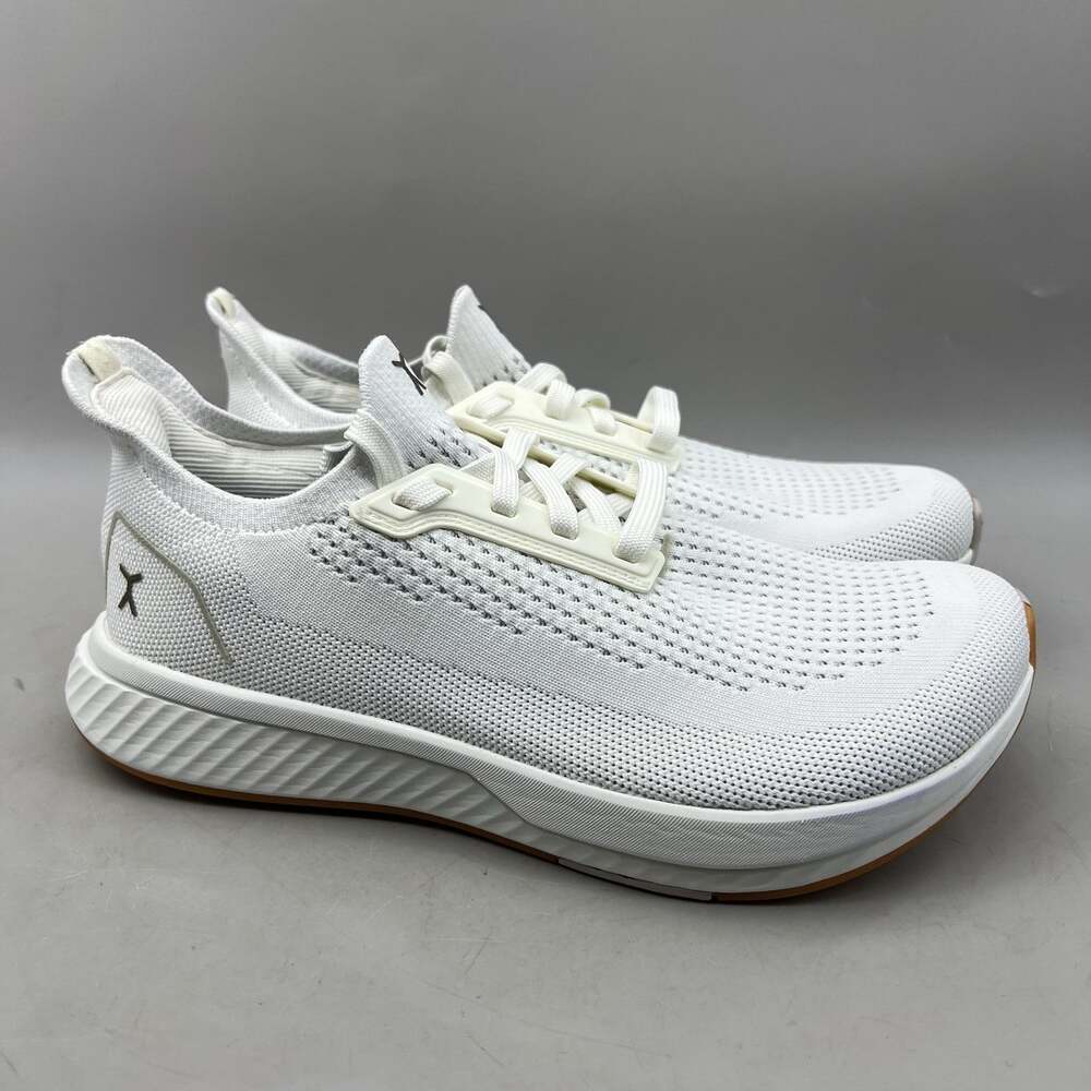 Flux Adapt Running Shoes Women Size 7.5 White Mesh Breathable Comfort Sneakers